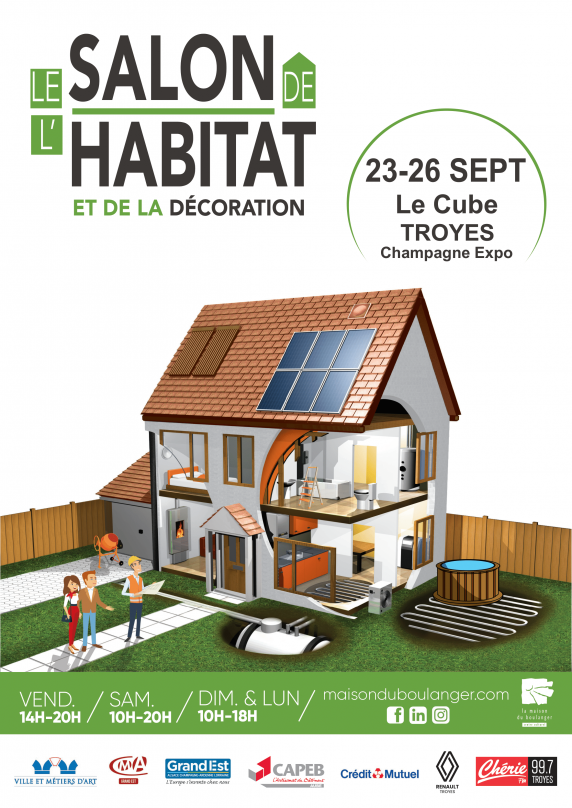 SALON DE L’HABITAT ET DE LA DECORATION – 23 au 26 septembre 2022