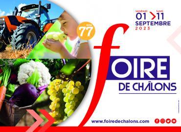 FOIRE DE CHÂLONS – 01 au 11 septembre 2023